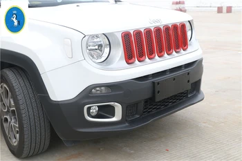 Yimaautotrims Auto Accessory Front Mesh Grille Cover Front Grille Net Trim 7 Pcs ABS Fit For Jeep Renegade 2015 2016 2017 2018
Yimaautotrims Auto Accessory Front Mesh Grille Cover Front Grille Net Trim 7 Pcs ABS Fit For Jeep Renegade 2015 2016 2017 2018