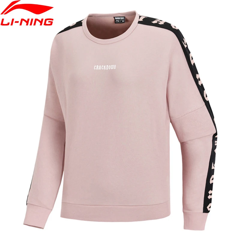 Li-Ning Women Basketball BAD FIVE Sweaters Comfort 77%Cotton 23%Polyester Loose Fit LiNing Sports Tops Sweater AWDN262 WWW987
Li-Ning Women Basketball BAD FIVE Sweaters Comfort 77%Cotton 23%Polyester Loose Fit LiNing Sports Tops Sweater AWDN262 WWW987