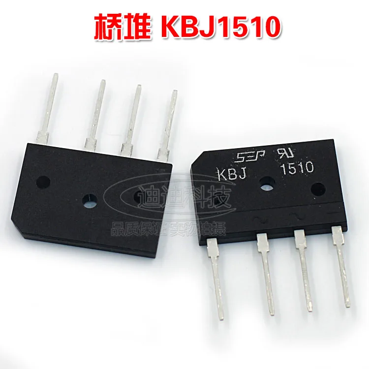 New KBJ1510 Rectifier Bridge Flat Bridge Bridge Voltage 1000V Current 15A GBJ1510
New KBJ1510 Rectifier Bridge Flat Bridge Bridge Voltage 1000V Current 15A GBJ1510