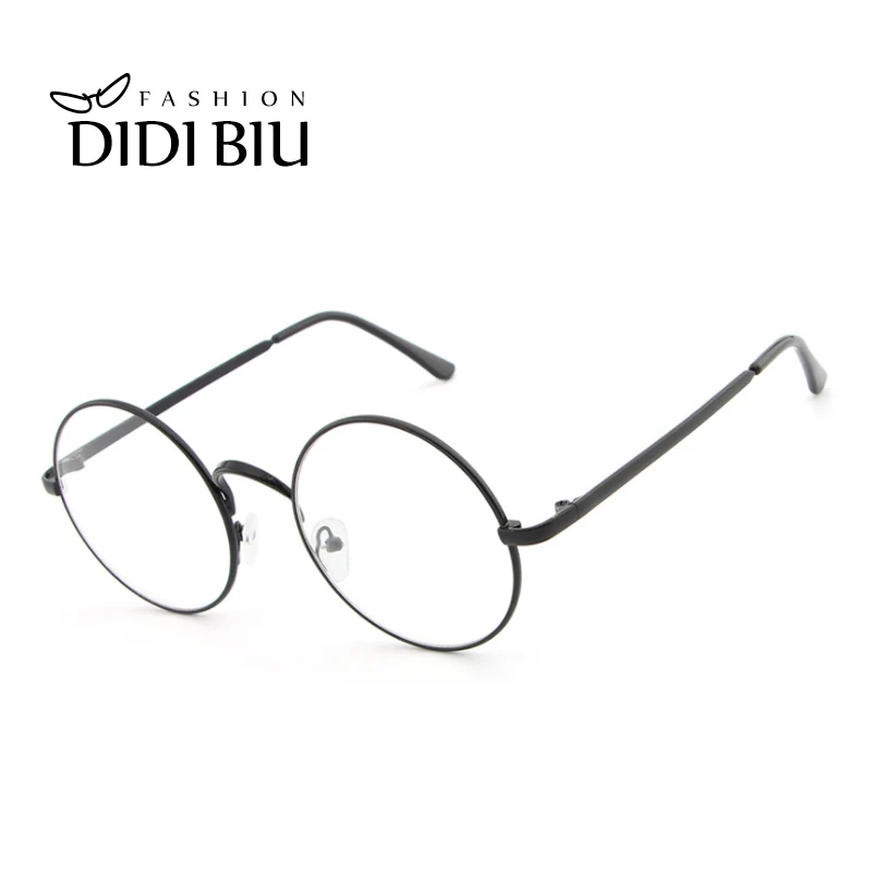 DIDI Round Clear Lens Eyeglass Frame Retro Thin Metal Optical Spectacle Glasses Frame Accessory Brand Designer Eyewear HN894
DIDI Round Clear Lens Eyeglass Frame Retro Thin Metal Optical Spectacle Glasses Frame Accessory Brand Designer Eyewear HN894