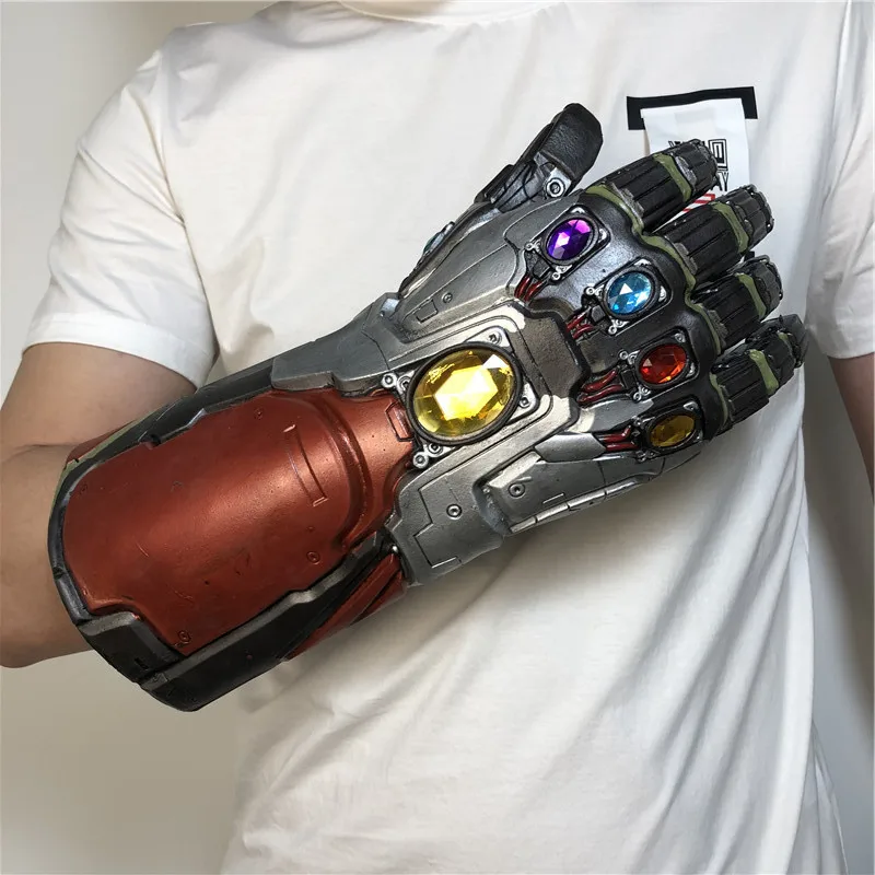 Avengers 4 Endgame Iron Man Infinity Gauntlet Cosplay Arm Thanos Latex Gloves Arms Superhero Weapon Party Props
Avengers 4 Endgame Iron Man Infinity Gauntlet Cosplay Arm Thanos Latex Gloves Arms Superhero Weapon Party Props