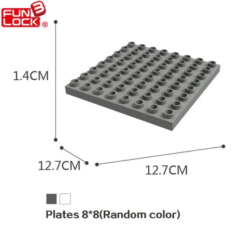Sale! Funlock Duplo Construction Toys Assembling Parts, 2pcs Plate 8x8 Dots and Building Accessories Model Building Kit
Sale! Funlock Duplo Construction Toys Assembling Parts, 2pcs Plate 8x8 Dots and Building Accessories Model Building Kit