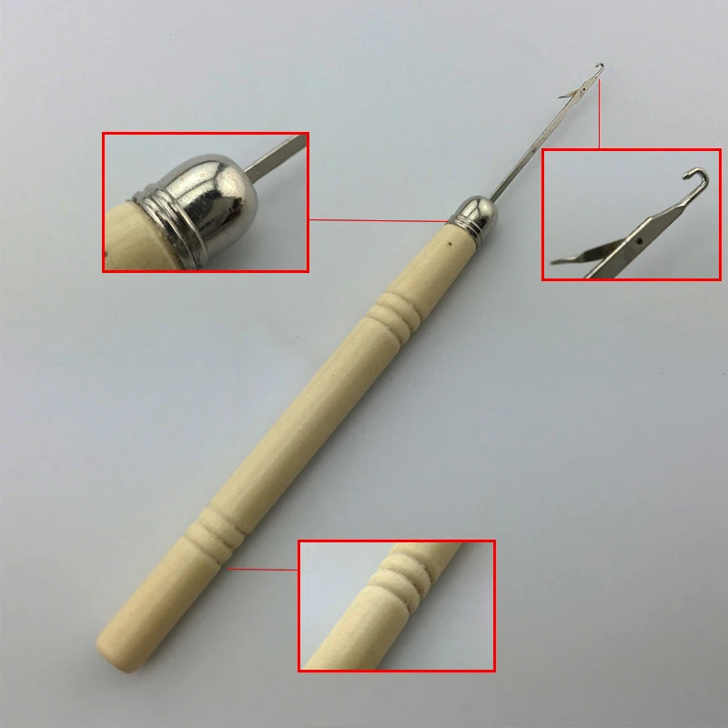 Feather Hair Extension Wooden Loop Needle Threader Thread Hook Tool Micro Ring 50pcs/lot
Feather Hair Extension Wooden Loop Needle Threader Thread Hook Tool Micro Ring 50pcs/lot