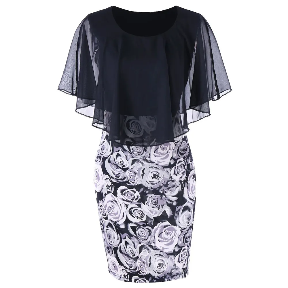 Women's Fashion Large Size Mini Dress Print Sleeveless Ruffled Dress Casual Pleated Round Neck Mini Short Dress Vestido #P5
Women's Fashion Large Size Mini Dress Print Sleeveless Ruffled Dress Casual Pleated Round Neck Mini Short Dress Vestido #P5