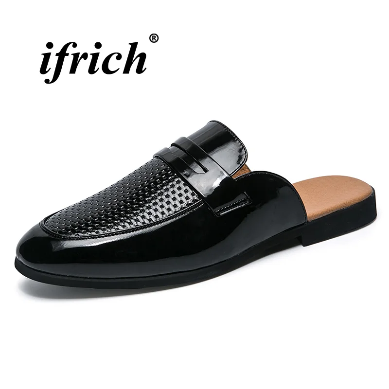 Half Slippers Casual Shoes Male Breathable Men Casual Walking Footwear Rubber Flats Shoes Men Non-Slip Pu Leather Shoes Casual
Half Slippers Casual Shoes Male Breathable Men Casual Walking Footwear Rubber Flats Shoes Men Non-Slip Pu Leather Shoes Casual