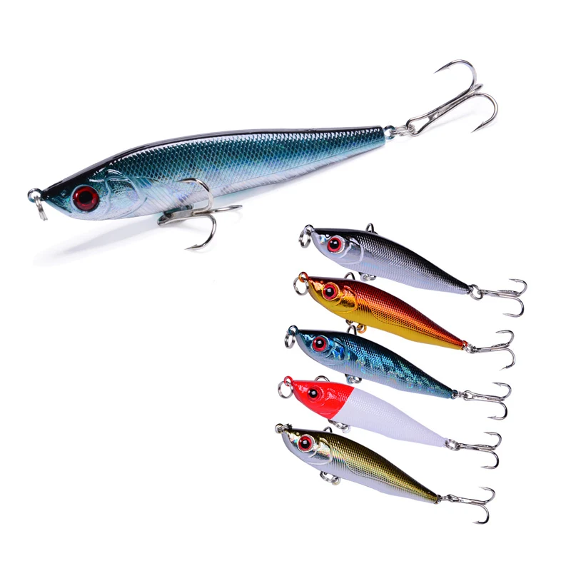 JonStar 9cm/14g 22g hard lure sinking pencil lure Bait Lure Minnow Fishing lure with treble hook for carp Pike fishing
JonStar 9cm/14g 22g hard lure sinking pencil lure Bait Lure Minnow Fishing lure with treble hook for carp Pike fishing