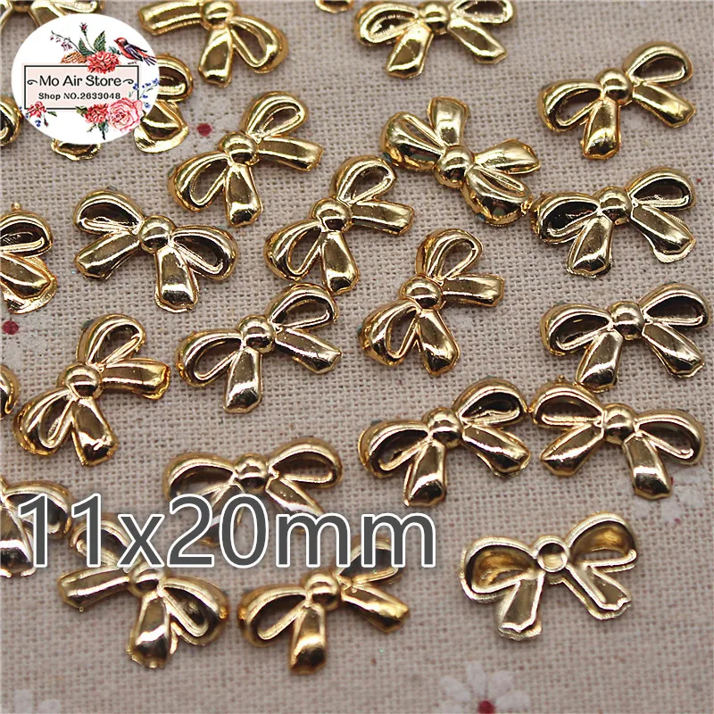 100pcs 11x20mm plastic golden bowknot resin flatback cabochon DIY jewelry/phone Charm decoration
100pcs 11x20mm plastic golden bowknot resin flatback cabochon DIY jewelry/phone Charm decoration