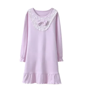 Mother Daughter Nightdress Spring Cotton Nightgowns Plain pajam Lingerie Homewear Girl Lace Sleepwear women Princess dress
Mother Daughter Nightdress Spring Cotton Nightgowns Plain pajam Lingerie Homewear Girl Lace Sleepwear women Princess dress
