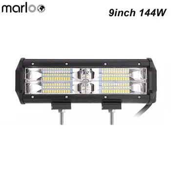 Marloo Straight 8.5 Inch 144W Led Light Bar 3000K & 6000K Leds For Off Road Jeep ATV AWD SUV 4WD 4x4 RZR Led Driving Fog Lights
Marloo Straight 8.5 Inch 144W Led Light Bar 3000K & 6000K Leds For Off Road Jeep ATV AWD SUV 4WD 4x4 RZR Led Driving Fog Lights