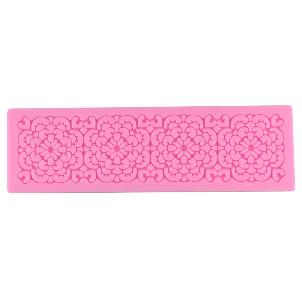 Silicone Lace Mold Square Shape Flower Fondant Cake Decorating Tools Cake Chocolate Mould Sugar Craft Gum pasteMould XF162
Silicone Lace Mold Square Shape Flower Fondant Cake Decorating Tools Cake Chocolate Mould Sugar Craft Gum pasteMould XF162