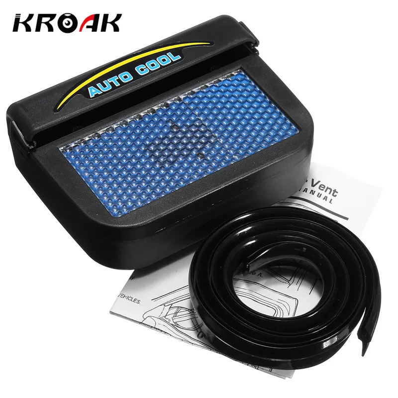 KROAK Solar Sun Power Mini Air Conditioner for Car Car Window Auto Air Vent Cool Fan Portable Car Air Conditioner Ventilation
KROAK Solar Sun Power Mini Air Conditioner for Car Car Window Auto Air Vent Cool Fan Portable Car Air Conditioner Ventilation