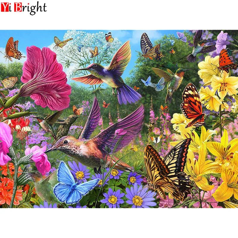 Diy Diamond Painting Cross Stitch Hummingbird Full Diamond Embroidery butterfly flowers Diamond Mosaic rhinestone Handcraft XY1
Diy Diamond Painting Cross Stitch Hummingbird Full Diamond Embroidery butterfly flowers Diamond Mosaic rhinestone Handcraft XY1