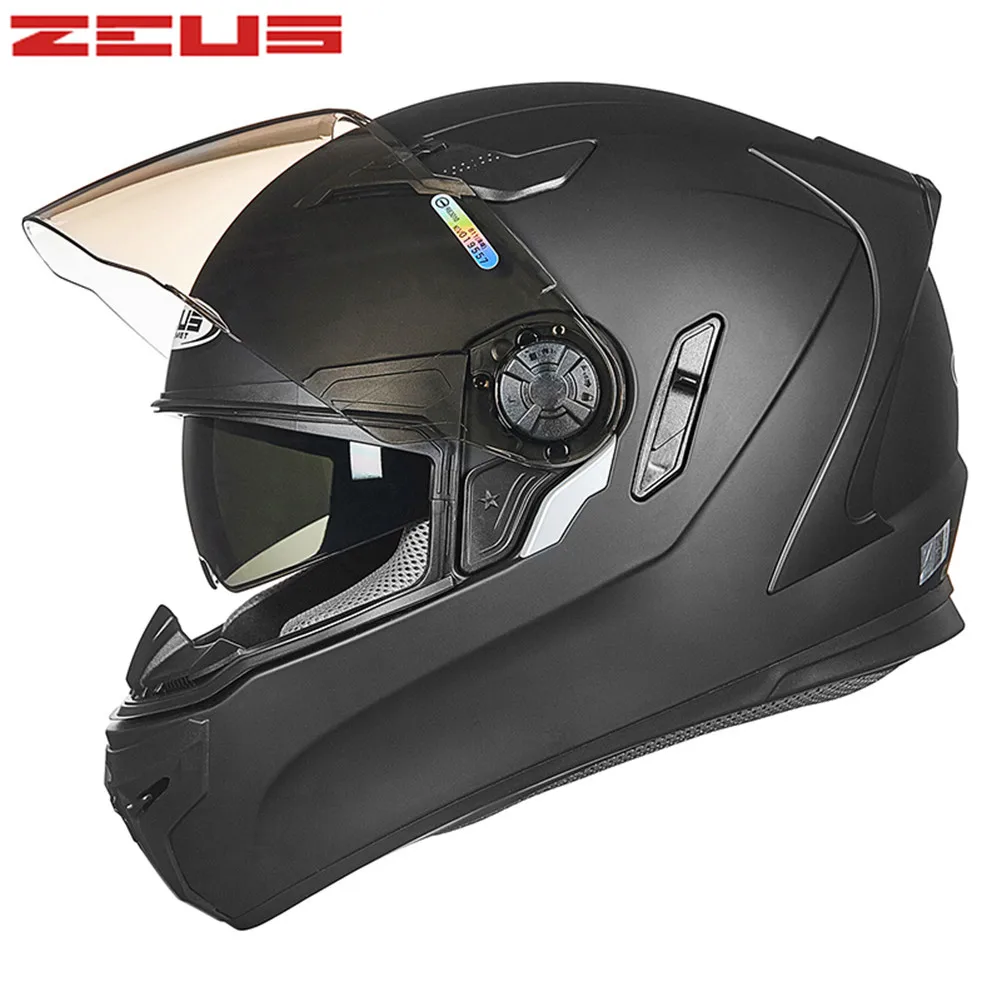 

ZEUS Motorcycle Helmet Full Face Racing Moto Z81353 Capacetes Motociclismo Cascos Para Moto Casque Motosiklet Kask Motor helm