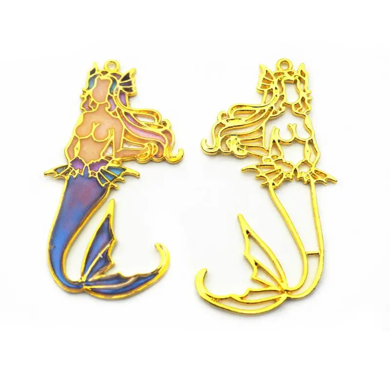 4Pcs Beauty Fish Blank Frames Pendant Open Bezel Setting UV Resin Jewelry Making
4Pcs Beauty Fish Blank Frames Pendant Open Bezel Setting UV Resin Jewelry Making