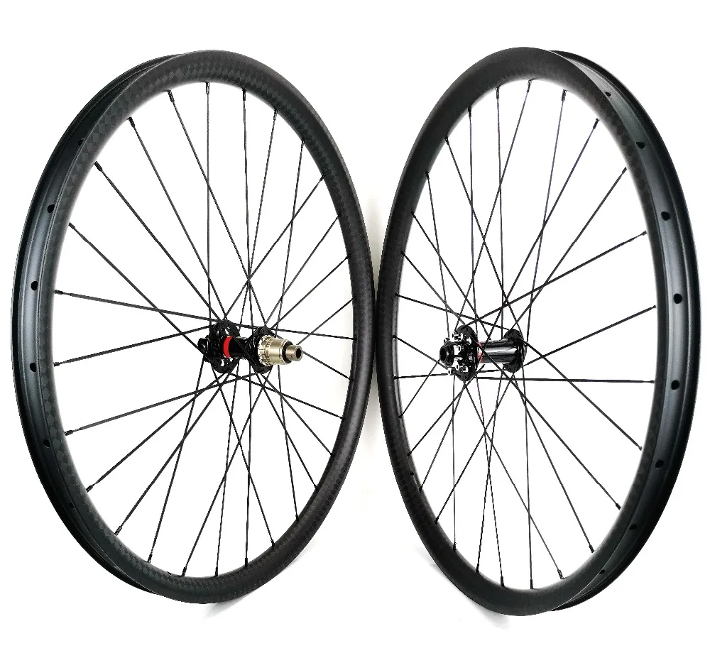 27 5 er MTB AM/DH hookless Углеродные колеса 35 мм Глубина 25 горный велосипед углеродная