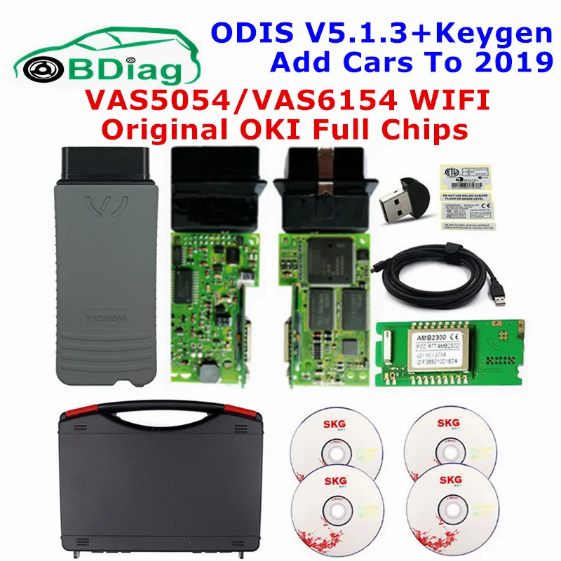 Newest ODIS V5.1.3 VAS5054A Original OKI Full Chips VAS 5054A Bluetooth AMB2300 VAS6154 WIFI VAS5054 UDS For VAG Diagnostic Tool
Newest ODIS V5.1.3 VAS5054A Original OKI Full Chips VAS 5054A Bluetooth AMB2300 VAS6154 WIFI VAS5054 UDS For VAG Diagnostic Tool