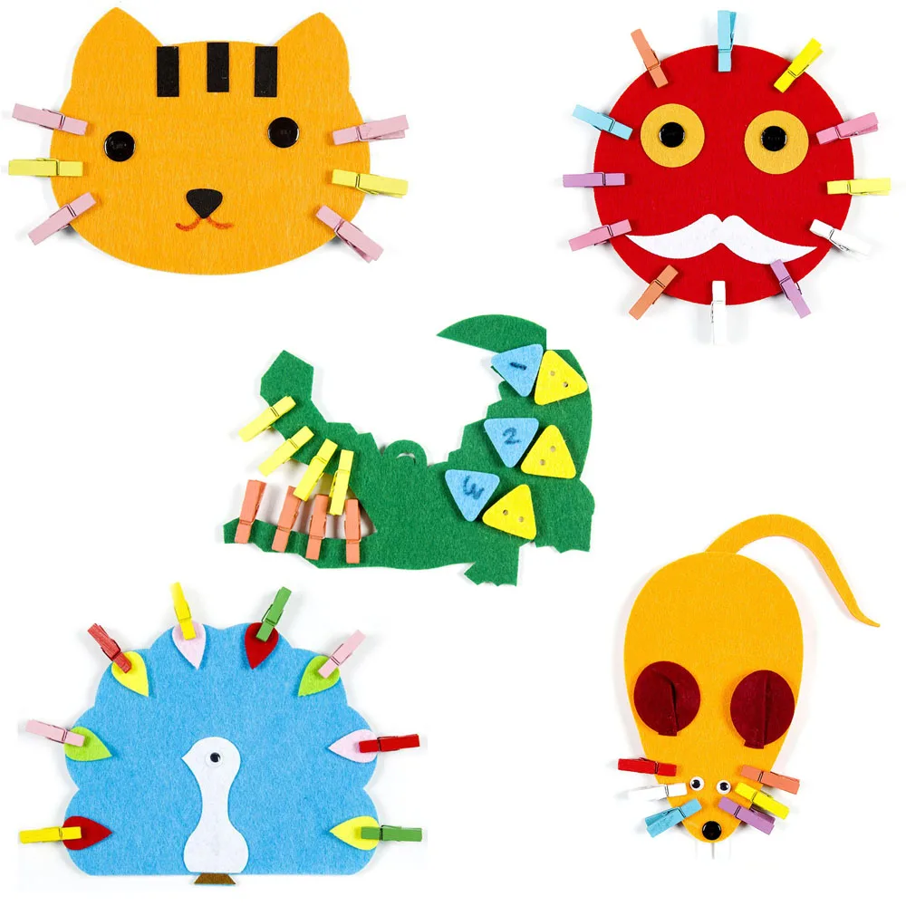 Animals Montessori Developing Preschool Learning Educational Toys for Children Kids DIY Wood Clip Learning Finger Training Games
Animals Montessori Developing Preschool Learning Educational Toys for Children Kids DIY Wood Clip Learning Finger Training Games