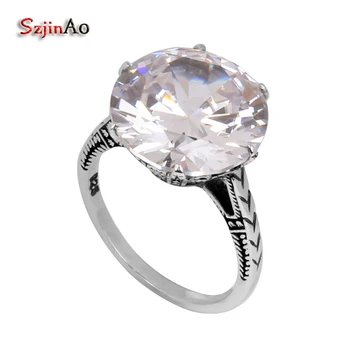 Szjinao Vintage Ring Bohemia Silver Cubic Zircon Wedding Rings for Women Soild 925 Sterling Silver Jewelry Wholesale
Szjinao Vintage Ring Bohemia Silver Cubic Zircon Wedding Rings for Women Soild 925 Sterling Silver Jewelry Wholesale