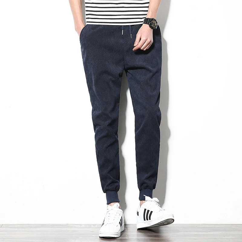 Spring Autumn Men's Trousers Corduroy Classic Mens Harem Joggers Casual Regular Sweatpants Men Pants for Male
Spring Autumn Men's Trousers Corduroy Classic Mens Harem Joggers Casual Regular Sweatpants Men Pants for Male