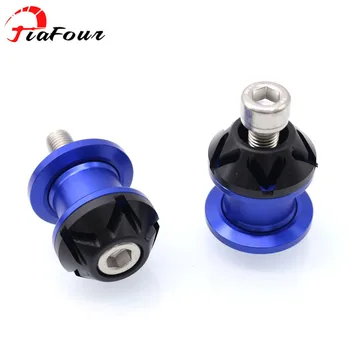For SUZUKI GSX-R600 GSX-R750 GSX-R1000 GSX-R1100 GSX650F GSX750F GSXR GSX-R 600 750 1000 Swingarm Spools stand screws Slider 8MM