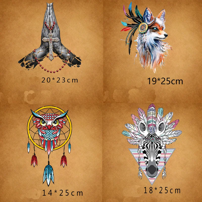 Cartoon Fox Butterfly Owl Patches Heat Transfer Clothes Iron On Dreamcatcher Cross Animal Patches For Clothes DIY Patches New
Cartoon Fox Butterfly Owl Patches Heat Transfer Clothes Iron On Dreamcatcher Cross Animal Patches For Clothes DIY Patches New