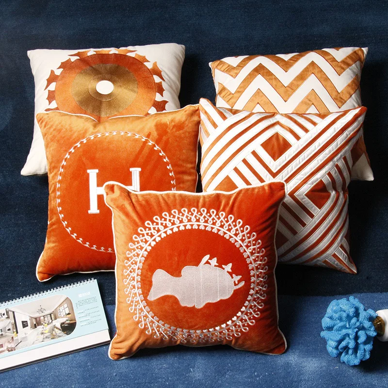 Home Decorative Model room living room sofa cushion cover villa bedroom bed cushion cushion sofa hug pillowcase
Home Decorative Model room living room sofa cushion cover villa bedroom bed cushion cushion sofa hug pillowcase