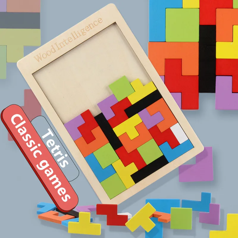 Tetris jigsaw blocks for children over 3 years old to develop their intelligence and toys for early education of boys and girls
Tetris jigsaw blocks for children over 3 years old to develop their intelligence and toys for early education of boys and girls