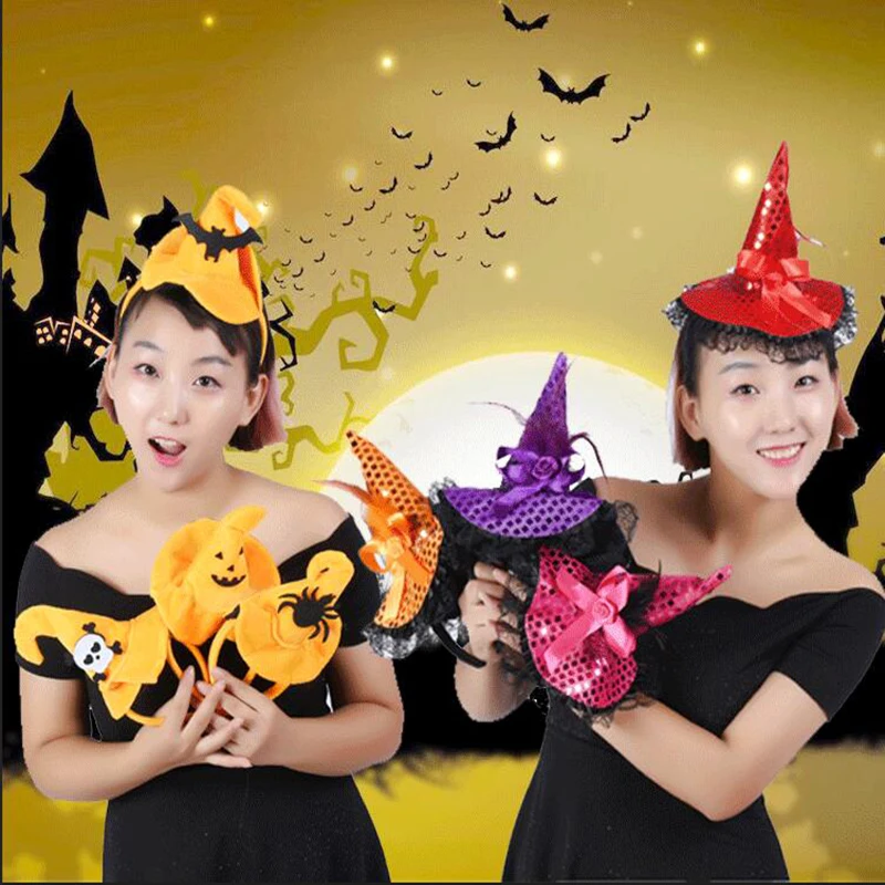 Halloween Party Halloween Headbands For Children And Adult Glitter Hair Band Headband Halloween Accessories Supplies
Halloween Party Halloween Headbands For Children And Adult Glitter Hair Band Headband Halloween Accessories Supplies