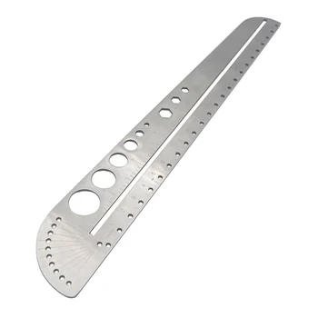 EDC Multi-Tool Outdoor Gear Stainless Steel Tools Scale Ruler Protractor Round Caliber Inside Hexagonal Measuring Outdoor Tool
EDC Multi-Tool Outdoor Gear Stainless Steel Tools Scale Ruler Protractor Round Caliber Inside Hexagonal Measuring Outdoor Tool