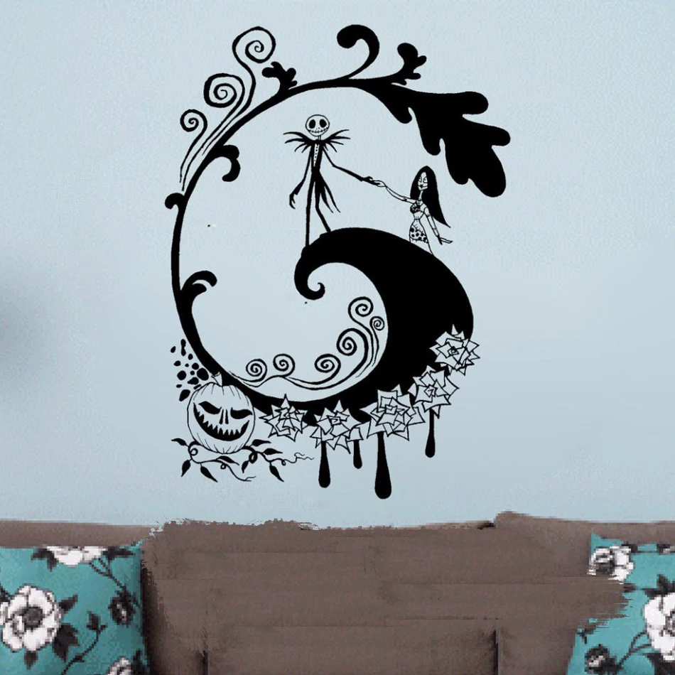 The Nightmare Before Christmas Wall Sticker Halloween Vinyl Decal Retro Movie Poster Dorm Bar Club Home Room Art Decor B496
The Nightmare Before Christmas Wall Sticker Halloween Vinyl Decal Retro Movie Poster Dorm Bar Club Home Room Art Decor B496