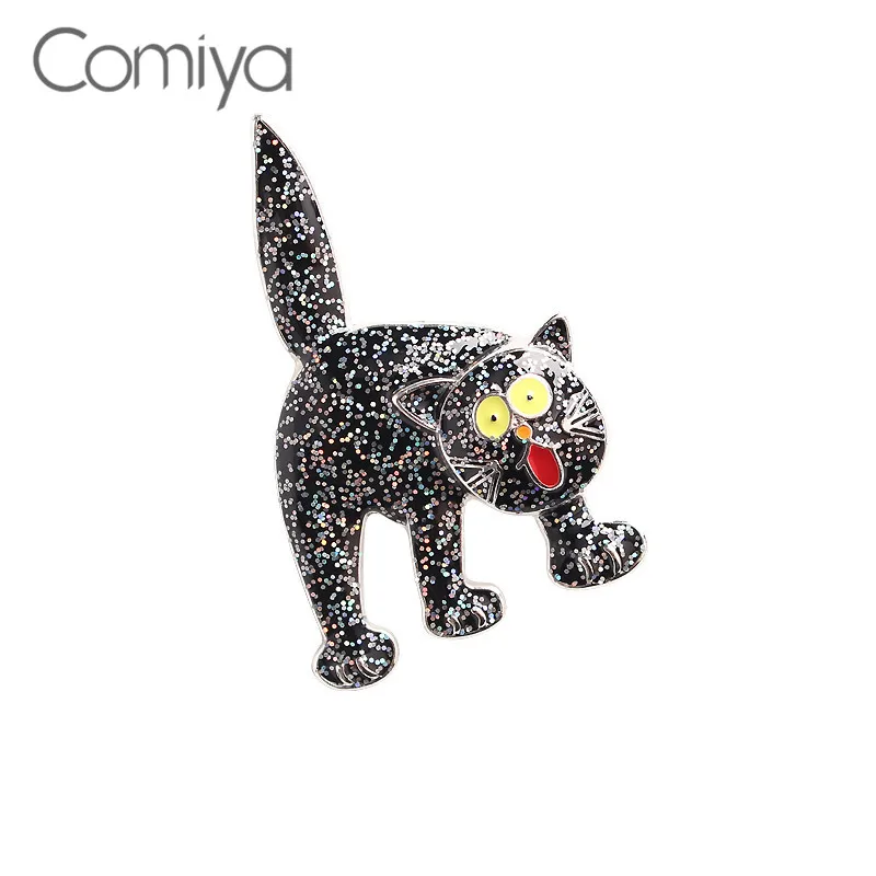 Comiya Fashion Brooches For Women Animal Cat Enamel Wedding Jewelry Zinc Alloy Brooch Pin Personality Broches Accessories CC
Comiya Fashion Brooches For Women Animal Cat Enamel Wedding Jewelry Zinc Alloy Brooch Pin Personality Broches Accessories CC