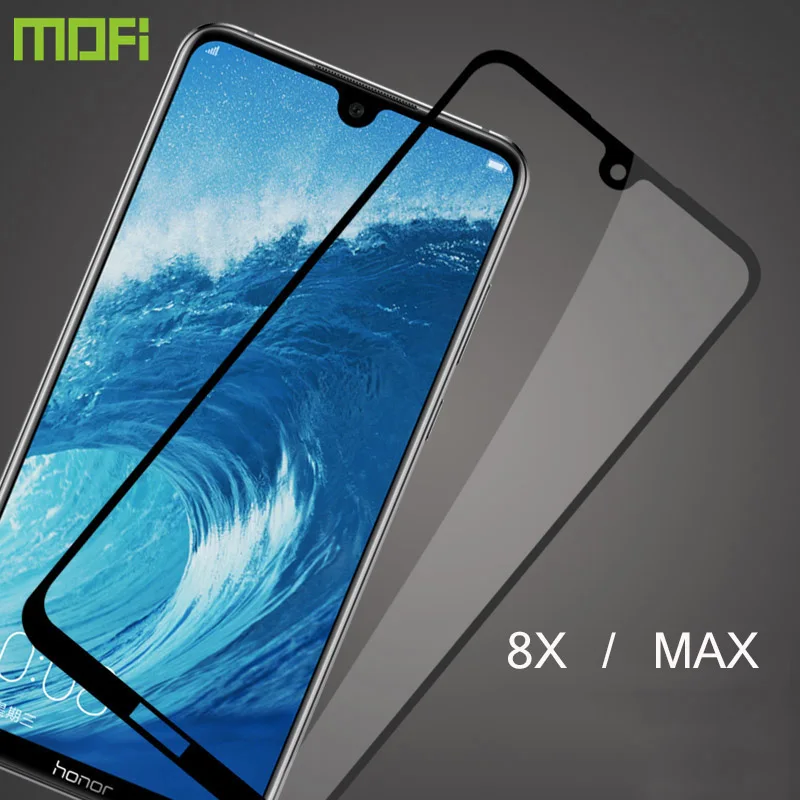 Для Huawei Honor 8X Max стекло Mofi для полное покрытие защита экрана закаленное Жесткий
