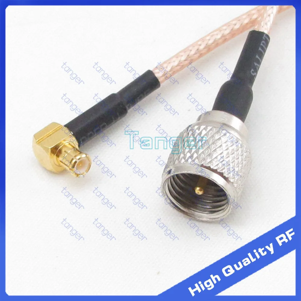 MCX male plug right angle to MiniUHF male plug PL259 with RG316 8inch 20cm RF Coaxial Pigtail Jumper Low Loss cable High Quality
MCX male plug right angle to MiniUHF male plug PL259 with RG316 8inch 20cm RF Coaxial Pigtail Jumper Low Loss cable High Quality