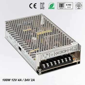 Best quality 12V 24V 100W Switching Power Supply Driver for LED Strip AC 100-240V Input to DC 12V 24V free shipping
Best quality 12V 24V 100W Switching Power Supply Driver for LED Strip AC 100-240V Input to DC 12V 24V free shipping