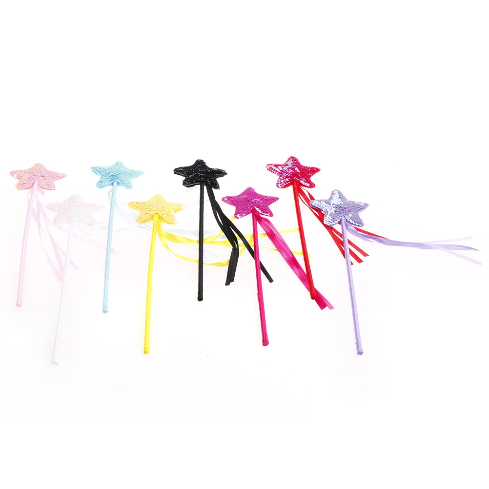1PCS Colorful Five pointed Star Fairy Wand Magic Sticks Cosplay Props Birthday Party Favors Gift
1PCS Colorful Five pointed Star Fairy Wand Magic Sticks Cosplay Props Birthday Party Favors Gift