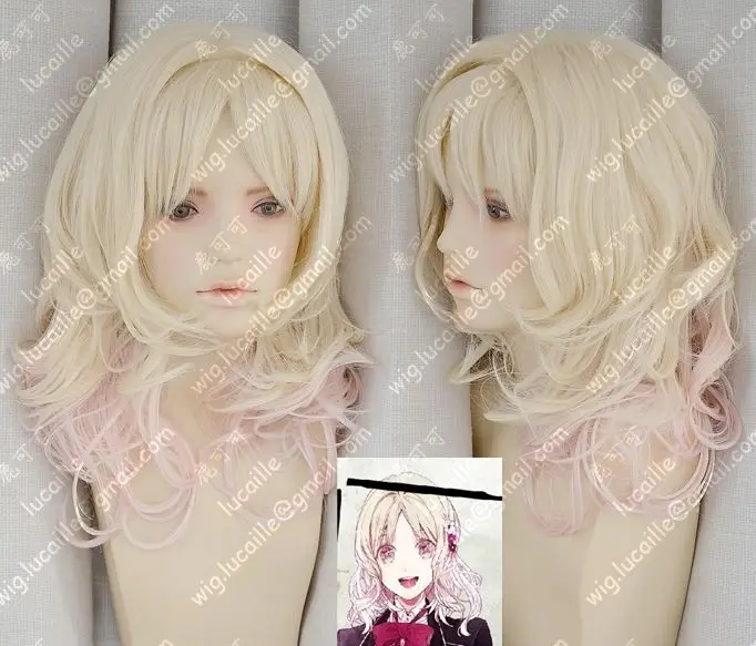 

DIABOLIK LOVERS/Komori Yui Blonde Gradual Change Cosplay Wigs