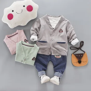 2018 new baby boy girls autumn winter fashion stripe cotton 3 pcs casual tracksuits,children clothes sets,
2018 new baby boy girls autumn winter fashion stripe cotton 3 pcs casual tracksuits,children clothes sets,