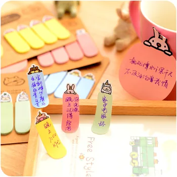 24 pcs/lot animal family index sticky note Kawaii rabbit pig bear memo pad Stationery Office accessories School supplies EM570
24 pcs/lot animal family index sticky note Kawaii rabbit pig bear memo pad Stationery Office accessories School supplies EM570