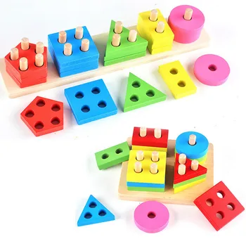 enfants Montessori apprentissage précoce jouets éducatifs 1-2-3 ans bébé Intelligence infantile construction forme appariement
enfants Montessori apprentissage précoce jouets éducatifs 1-2-3 ans bébé Intelligence infantile construction forme appariement