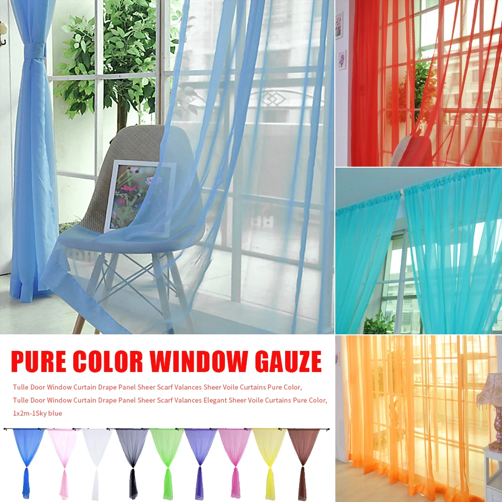 Micro-transparent Curtains For Living Room White Door Window Screening Solid Door Curtains Drape Panel Sheer Tulle
Micro-transparent Curtains For Living Room White Door Window Screening Solid Door Curtains Drape Panel Sheer Tulle