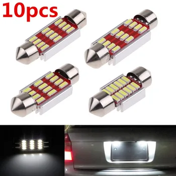 10pcs 31mm 36mm 39mm 41mm C5W C10W 12 SMD 4014 LED Bulb Canbus Error Free Auto Festoon Lamp Interior Light
10pcs 31mm 36mm 39mm 41mm C5W C10W 12 SMD 4014 LED Bulb Canbus Error Free Auto Festoon Lamp Interior Light