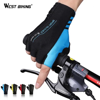 WEST BIKING Summer Cycling Gloves Half Finger Men Women Shockproof Breathable Bicycle Gloves Ciclismo MTB Road Bike Gloves
WEST BIKING Summer Cycling Gloves Half Finger Men Women Shockproof Breathable Bicycle Gloves Ciclismo MTB Road Bike Gloves
