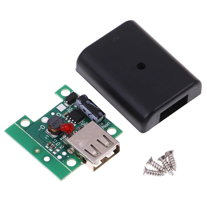 Solar Panel USB Charger Regulator With Cover Screws DC-DC 4.5-20V 12V Step Down To 5V 2A Board 30 * 25 mm; Shell 40 * 30 * 12 mm
Solar Panel USB Charger Regulator With Cover Screws DC-DC 4.5-20V 12V Step Down To 5V 2A Board 30 * 25 mm; Shell 40 * 30 * 12 mm