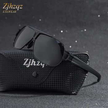 ZJHZQZ Brand Designer Arrival Fashion Polarized Men Sun Glasses Sunglasses with High Quality Gold Black Silver Gray Brown Frame
ZJHZQZ Brand Designer Arrival Fashion Polarized Men Sun Glasses Sunglasses with High Quality Gold Black Silver Gray Brown Frame