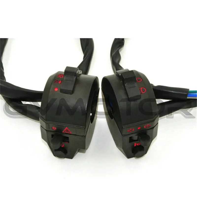 Aluminum Alloy Motorcycle Switch Light Turn Signal Horn Scooter Turn Signal Control Button 22mm Motorcycle Handlebar Switches
Aluminum Alloy Motorcycle Switch Light Turn Signal Horn Scooter Turn Signal Control Button 22mm Motorcycle Handlebar Switches