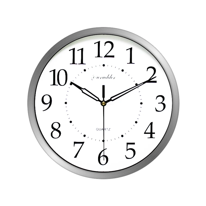 Newest 12 Inches Modern Simple Design Fashion High quality Metal Frame Round Big Decorative silent Wall Clock
Newest 12 Inches Modern Simple Design Fashion High quality Metal Frame Round Big Decorative silent Wall Clock