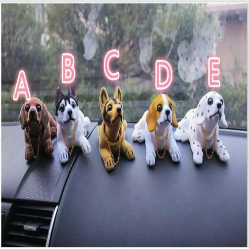 nodding dog shaking head car pendant free shipping