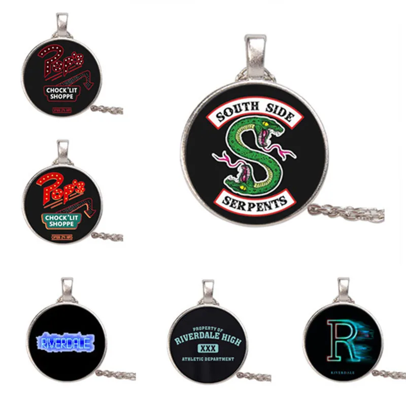 Cosplay Prop Riverdale Pendant Necklace Time Gemstone badge Sweater Chain Glass Dome Pendants Silver Handmade Necklaces
Cosplay Prop Riverdale Pendant Necklace Time Gemstone badge Sweater Chain Glass Dome Pendants Silver Handmade Necklaces