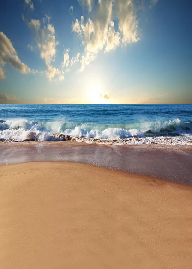 Anticrease washable digital cloth sea beach photography backdrops for scenery photographic backgrounds props S-544-A 
Anticrease washable digital cloth sea beach photography backdrops for scenery photographic backgrounds props S-544-A
