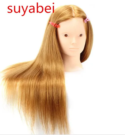 60cm hair 95% natural hair mannequin head length wig mannequin head styling mannequin head mannequin